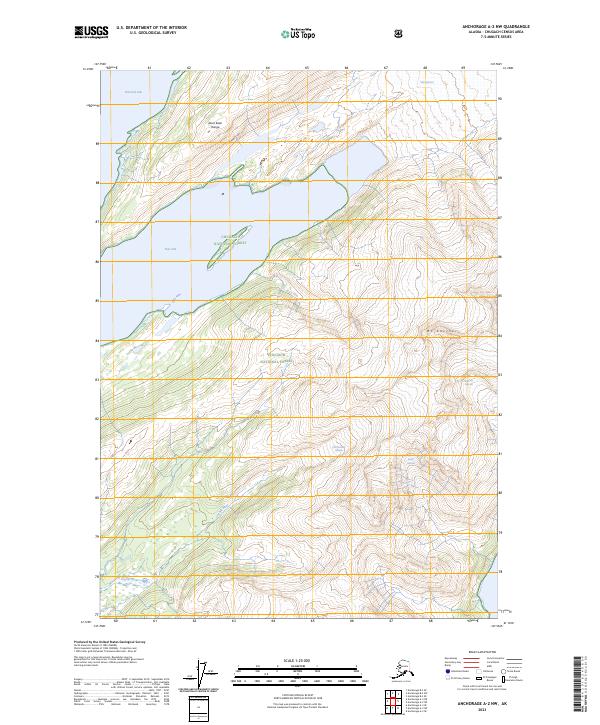 Anchorage A-2 NW topographic map thumbnail