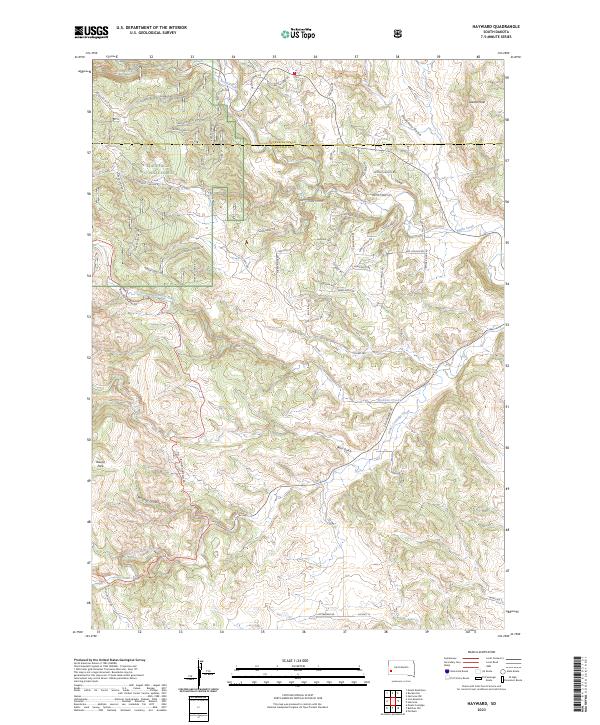 Hayward topographic map thumbnail