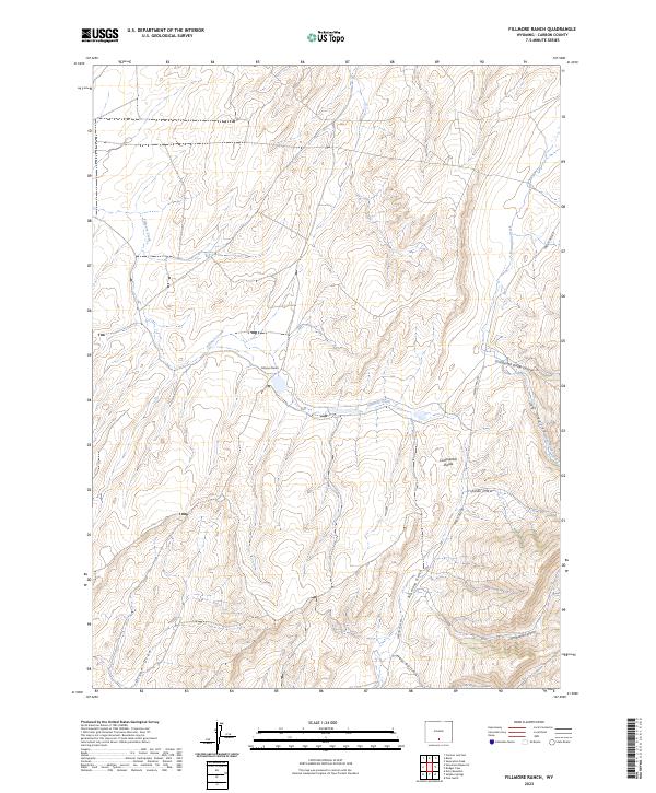 Fillmore Ranch 2023 topographic map thumbnail