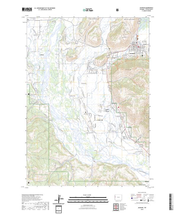 Jackson 2023 topographic map thumbnail