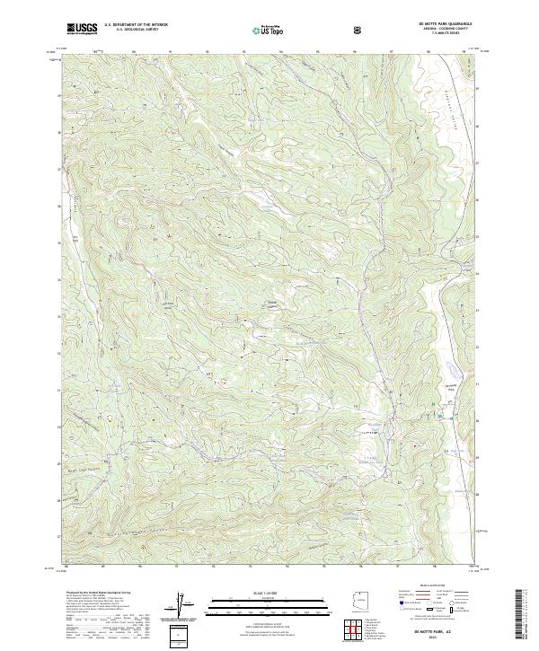 De Motte Park topographic map thumbnail