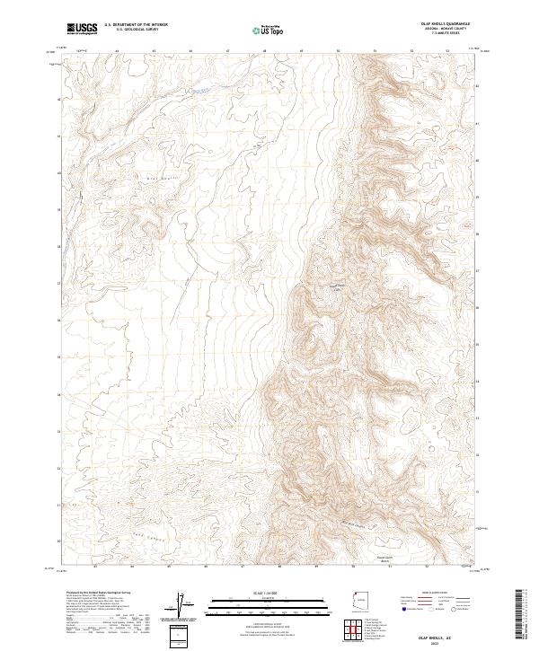 Olaf Knolls 2023 topographic map thumbnail