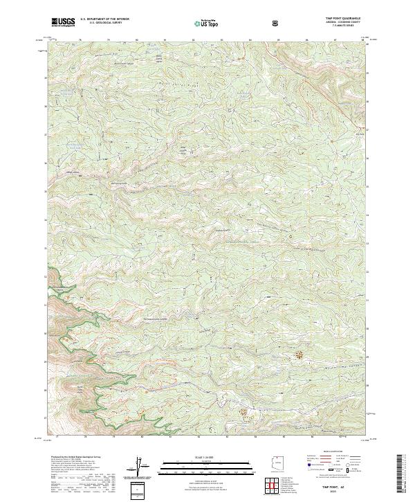 Timp Point topographic map thumbnail