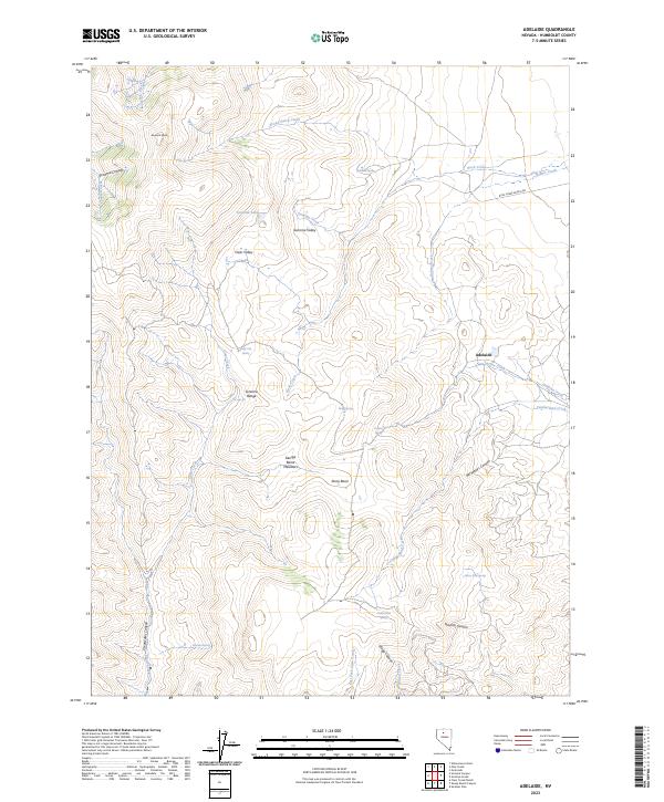 Adelaide topographic map thumbnail