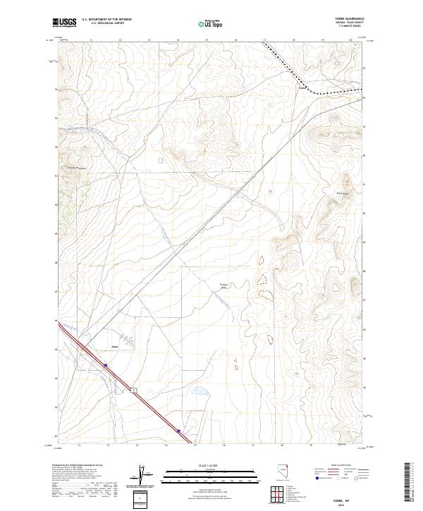Cobre topographic map thumbnail