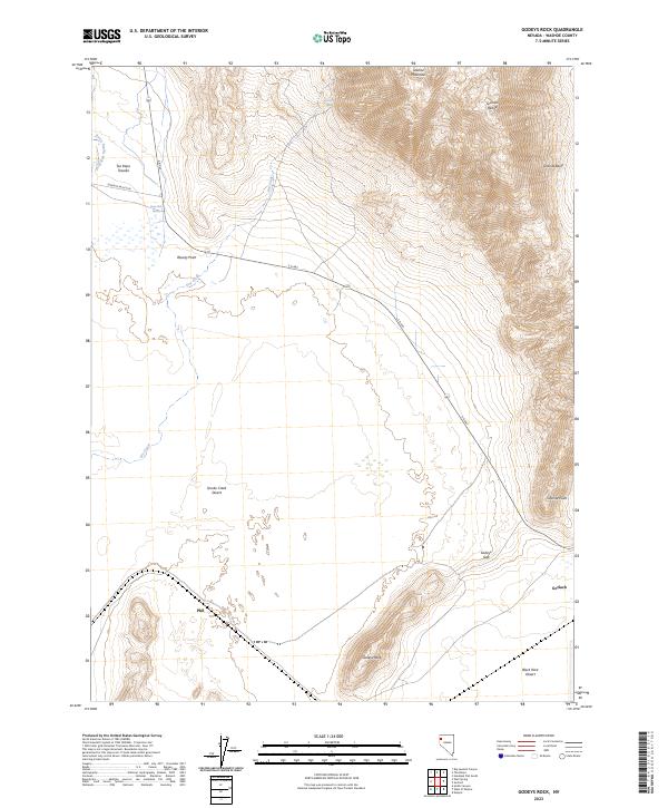 Godeys Rock 2023 topographic map thumbnail