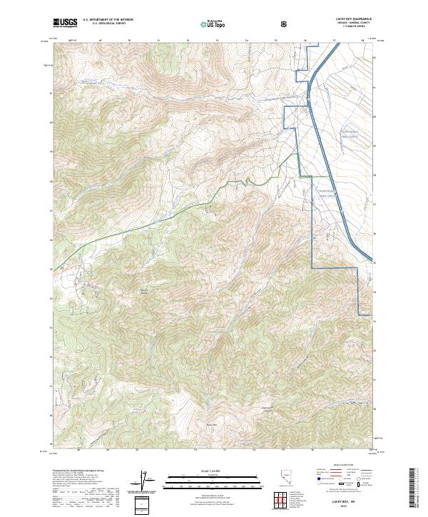 Lucky Boy 2023 topographic map thumbnail