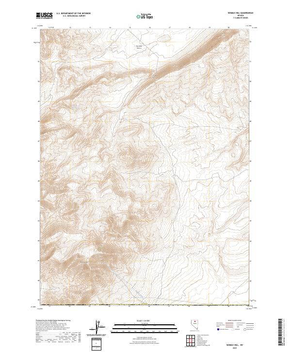 Sixmile Hill 2023 topographic map thumbnail