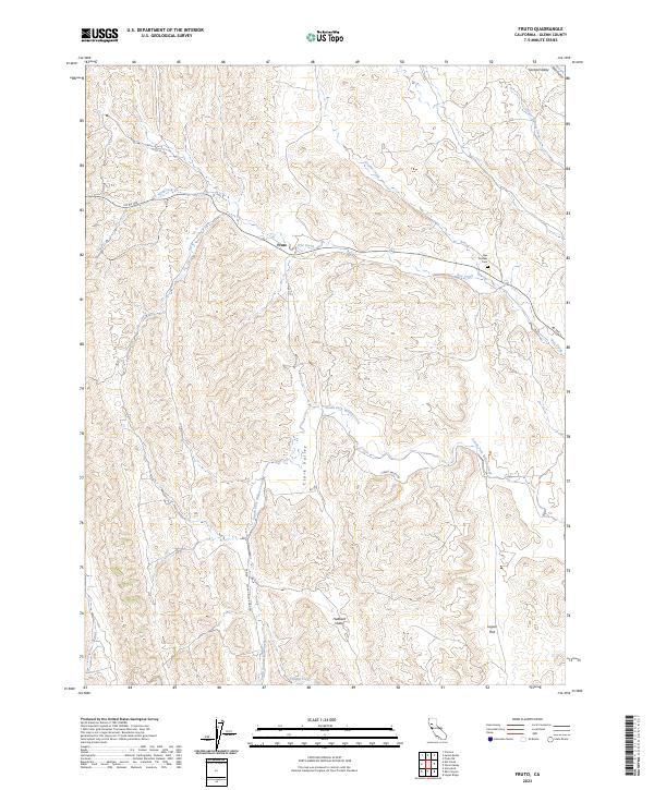 Fruto 2023 topographic map thumbnail