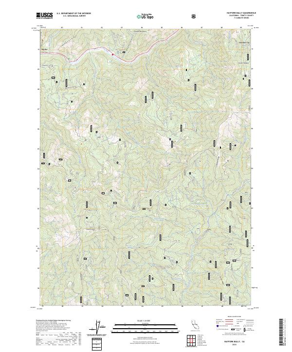 Hayfork Bally 2023 topographic map thumbnail