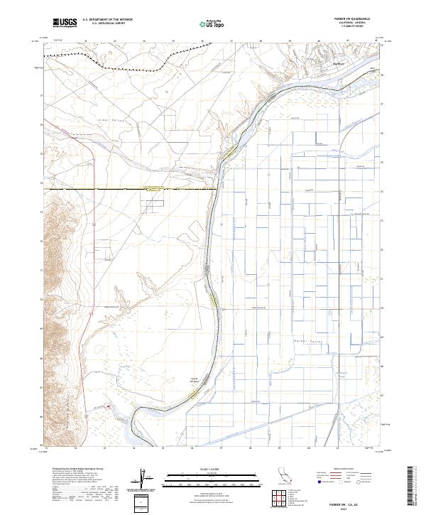 Parker SW 2023 topographic map thumbnail