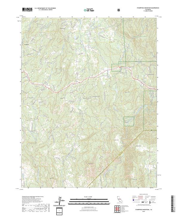 Stumpfield Mountain 2023 topographic map thumbnail