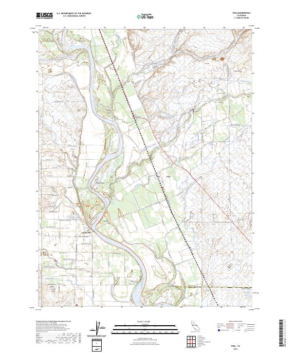 Vina 2023 topographic map thumbnail