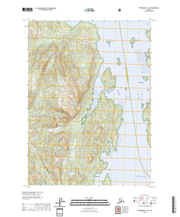 Petersburg A-4 NE topographic map thumbnail