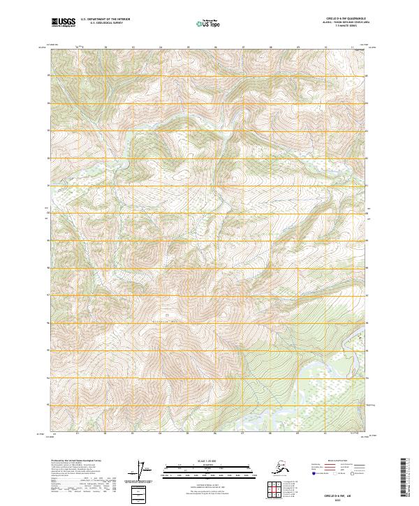Circle D-6 SW topographic map thumbnail