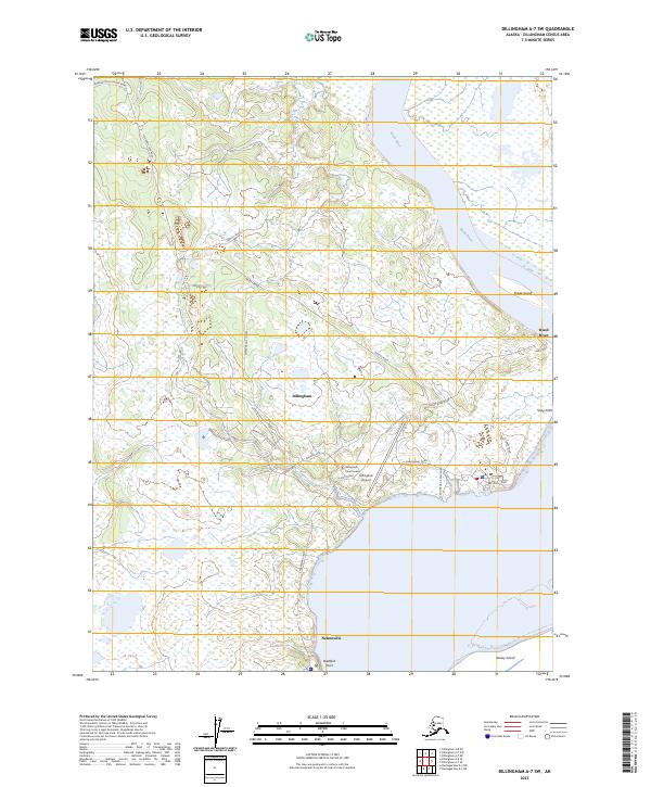 Dillingham A-7 SW topographic map thumbnail