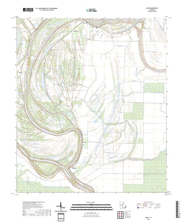 Acme topographic map thumbnail
