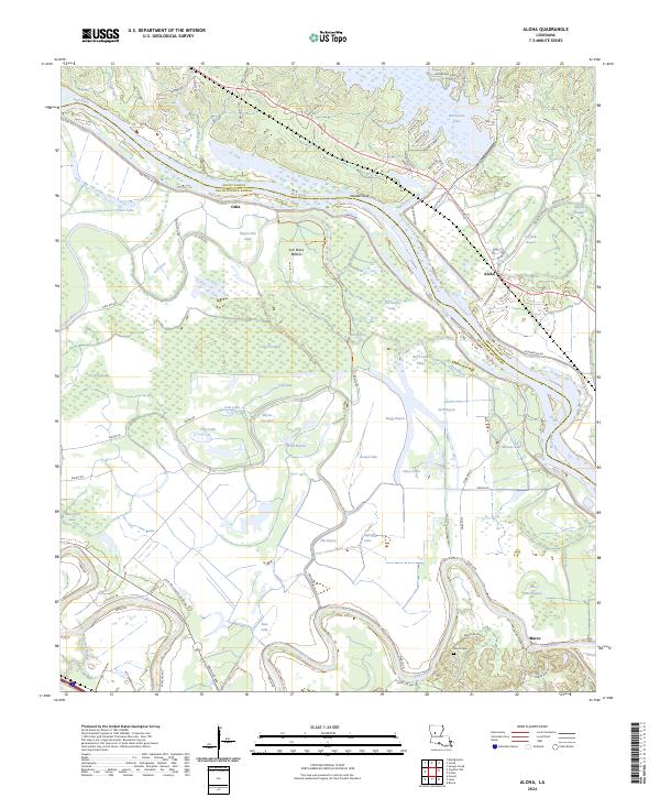 Aloha topographic map thumbnail