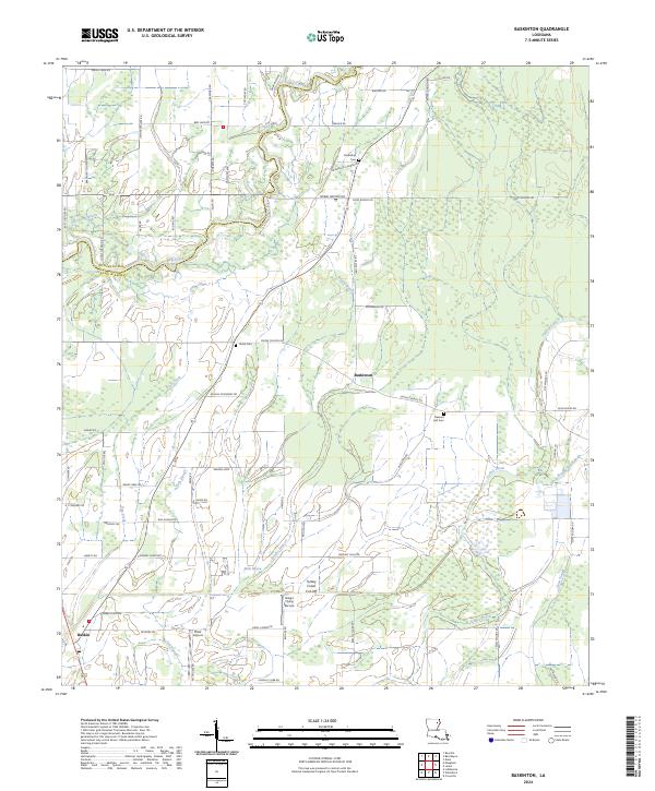 Baskinton topographic map thumbnail