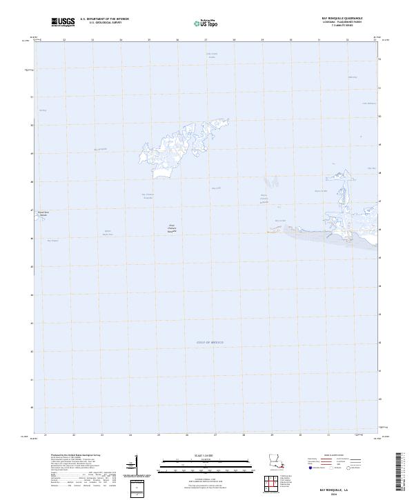 Bay Ronquille 2024 topographic map thumbnail