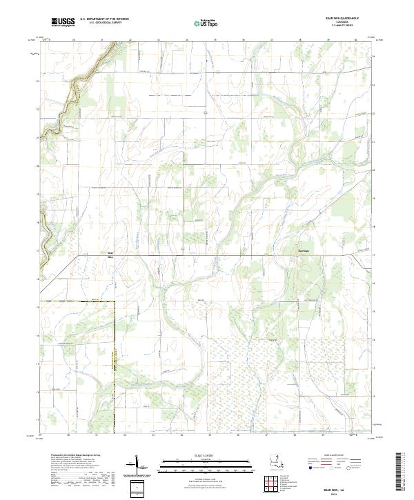 Bear Skin topographic map thumbnail