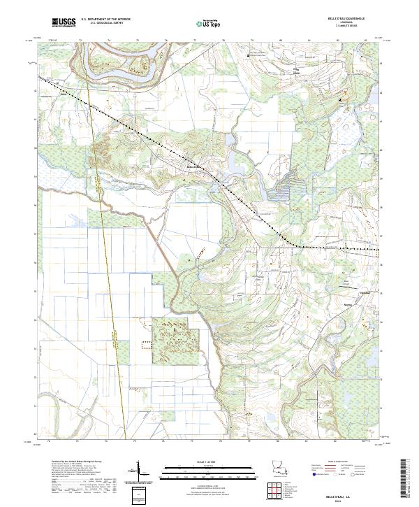 Belle d'Eau topographic map thumbnail