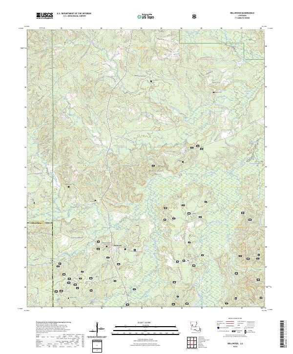 Bellwood topographic map thumbnail