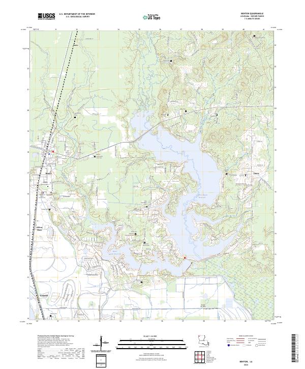 Benton topographic map thumbnail