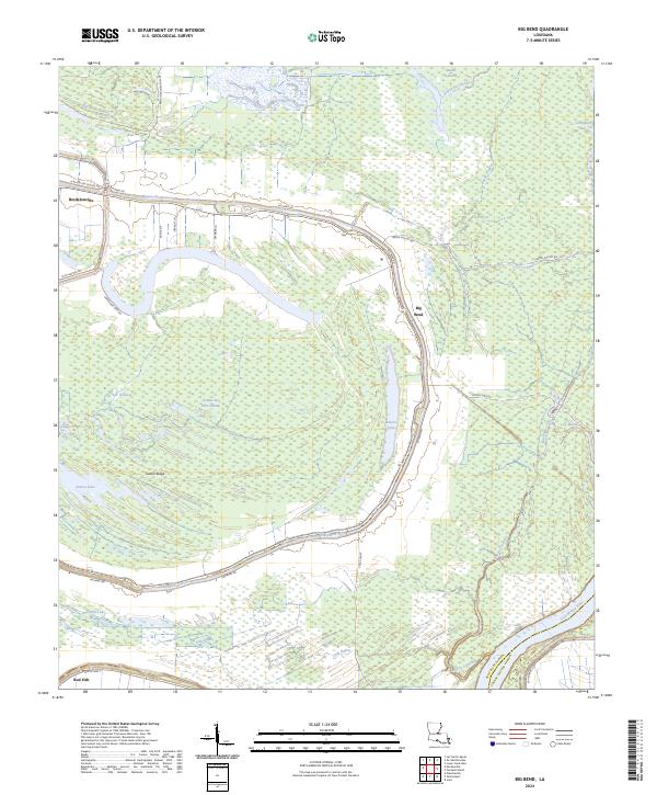 Big Bend topographic map thumbnail