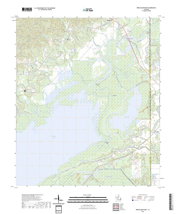 Bird Island Point topographic map thumbnail