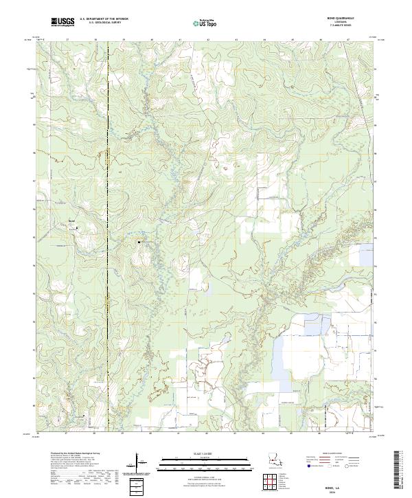 Bond topographic map thumbnail