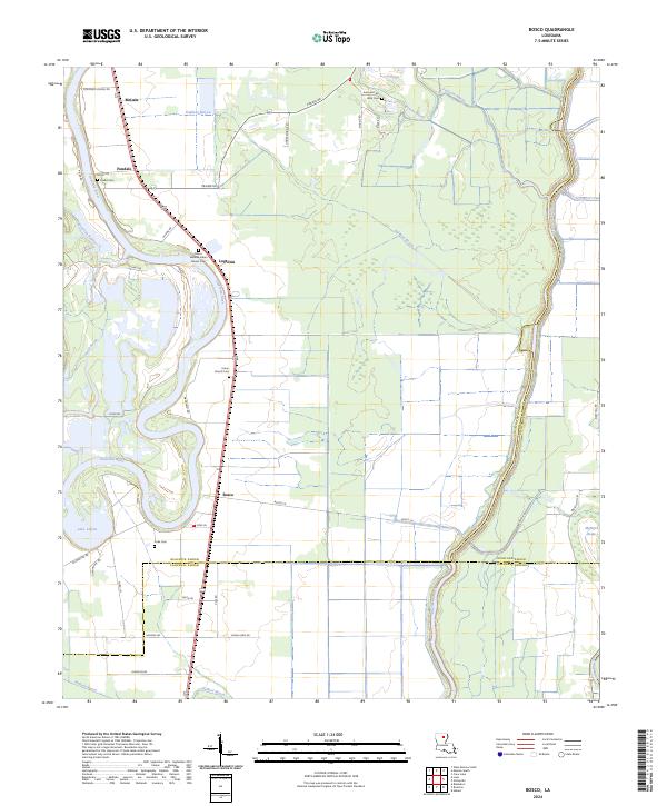 Bosco topographic map thumbnail