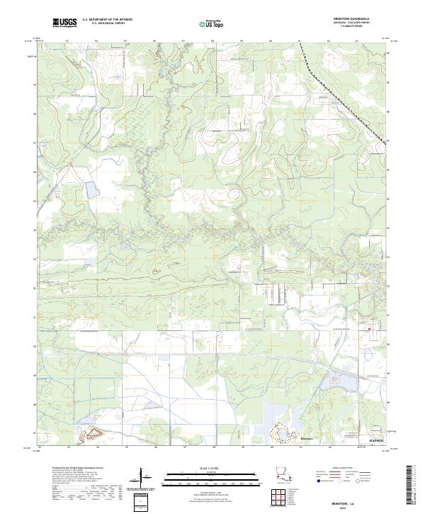 Brimstone topographic map thumbnail