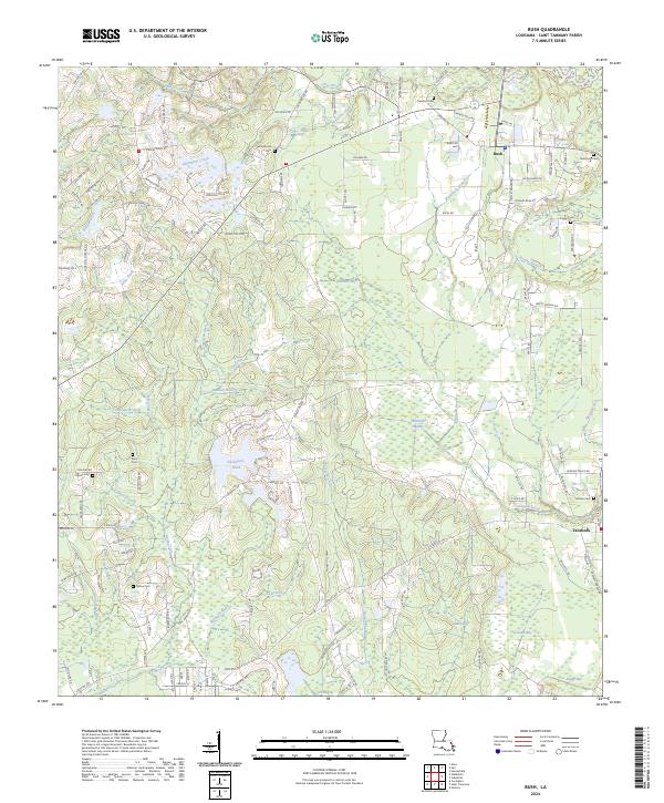 Bush topographic map thumbnail