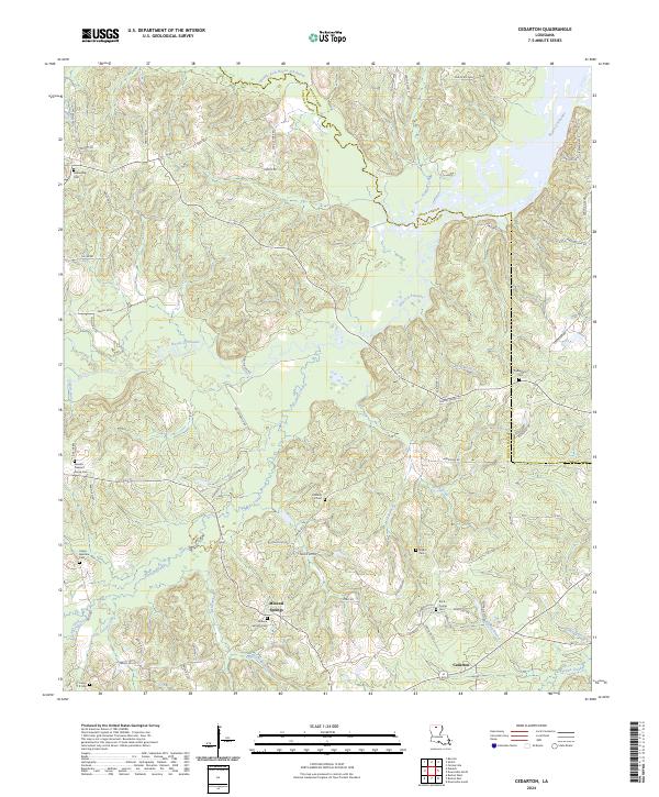 Cedarton topographic map thumbnail