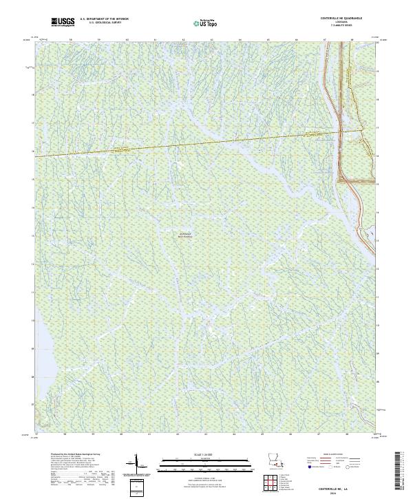 Centerville NE topographic map thumbnail