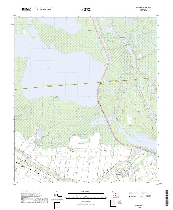 Charenton topographic map thumbnail