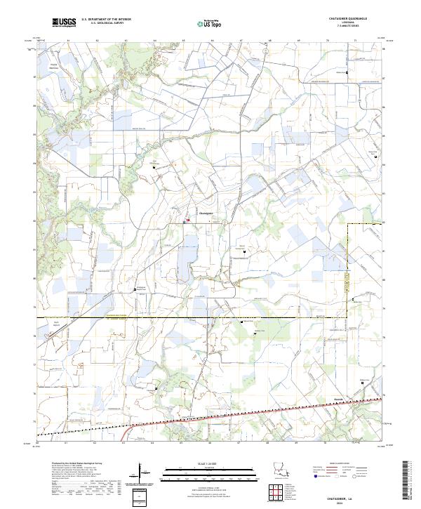 Chataignier topographic map thumbnail