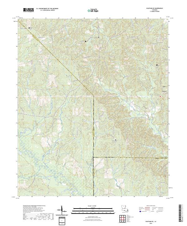 Chatham SE topographic map thumbnail