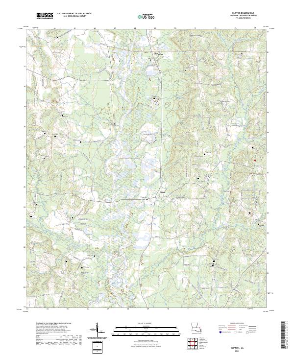 Clifton topographic map thumbnail
