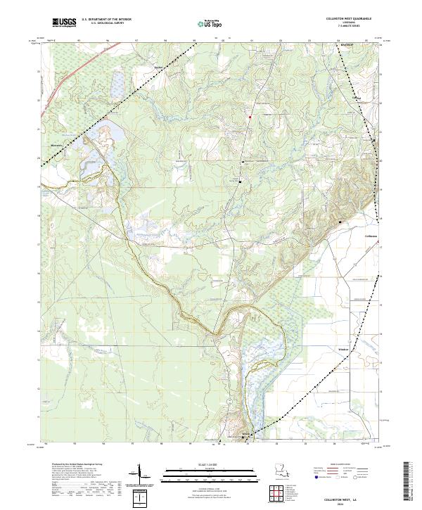 Collinston West topographic map thumbnail