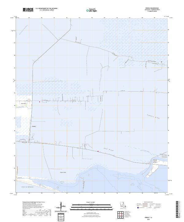 Creole 2024 topographic map thumbnail