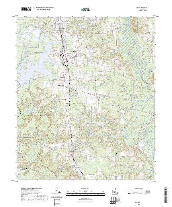 Cullen topographic map thumbnail