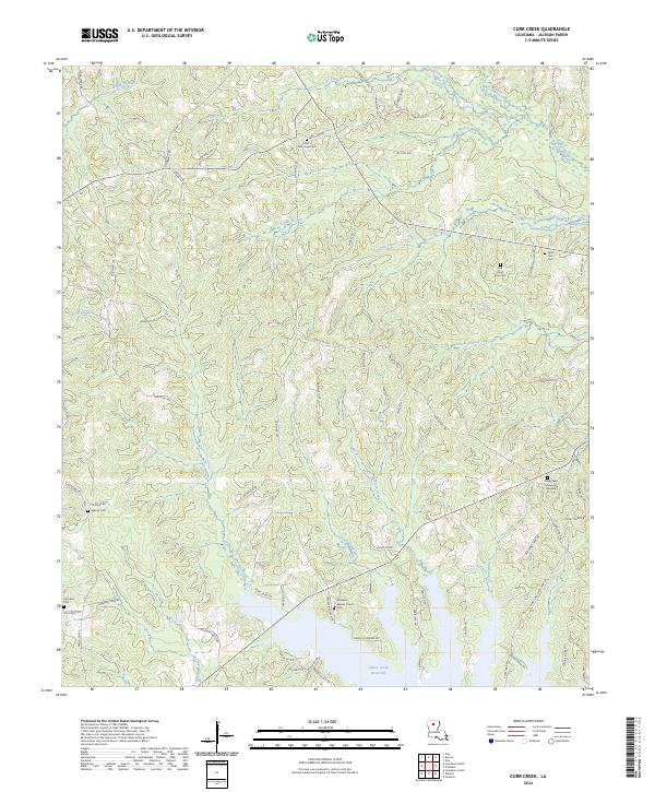 Curr Creek topographic map thumbnail