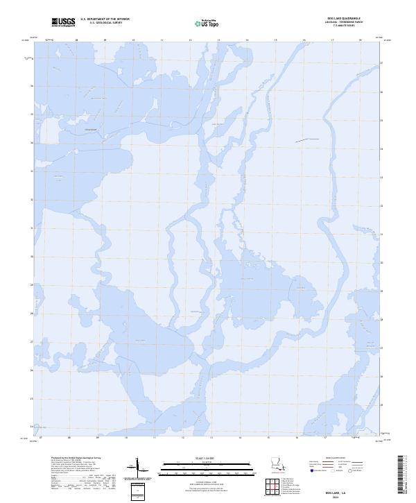 Dog Lake topographic map thumbnail