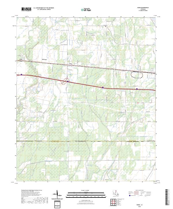 Dunn topographic map thumbnail