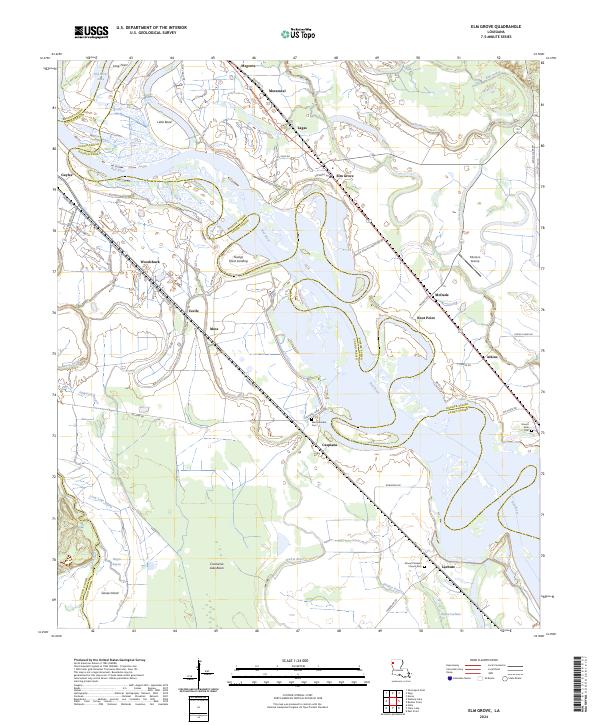 Elm Grove topographic map thumbnail