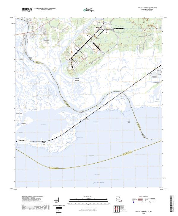 English Lookout topographic map thumbnail