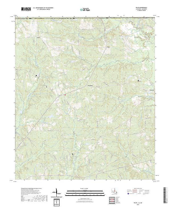 Felps topographic map thumbnail