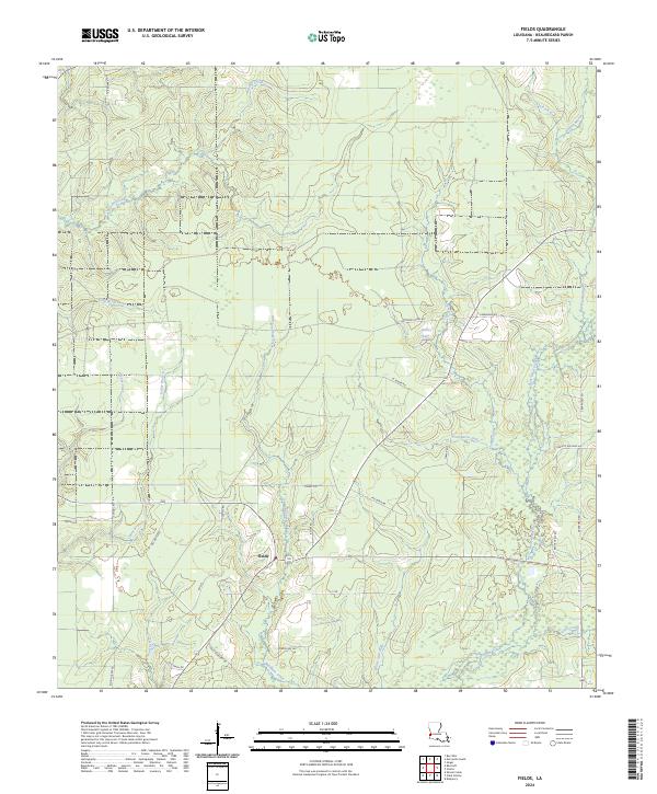 Fields topographic map thumbnail